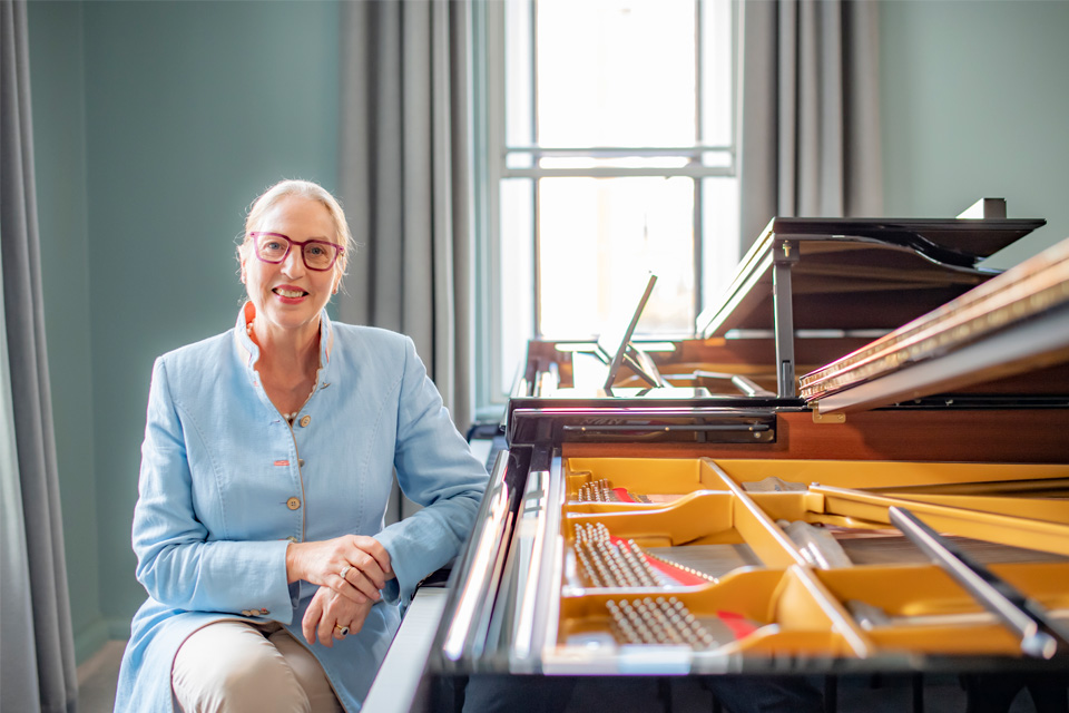 image for news story: RCM’s Head of Keyboard, Professor Vanessa Latarche, to advise the Lang Lang International Music Foundation
